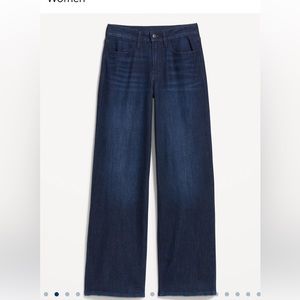 High-Waisted Wow Wide-Leg Jeans size 6 NWOT